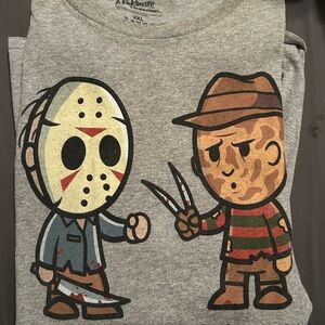 A Nightmare on Elm Street Gray Graphic Tee